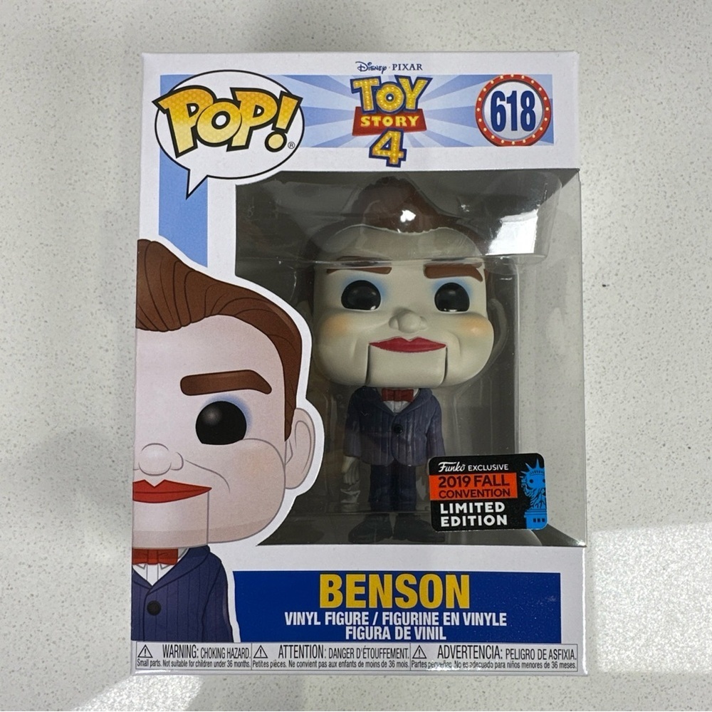 Funko Pop! Toy Story 4 Benson #618 2019 Fall Convention LE Exclusive